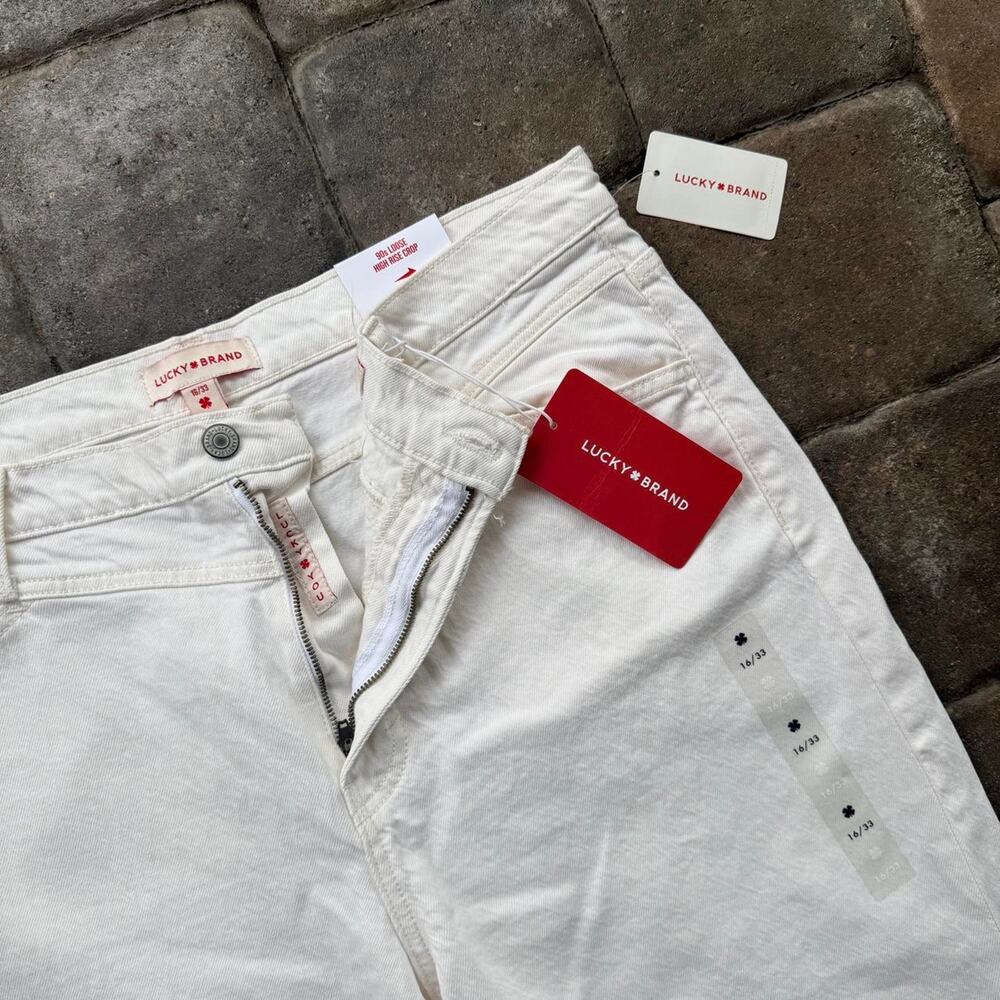 NEW Lucky Brand White Jeans